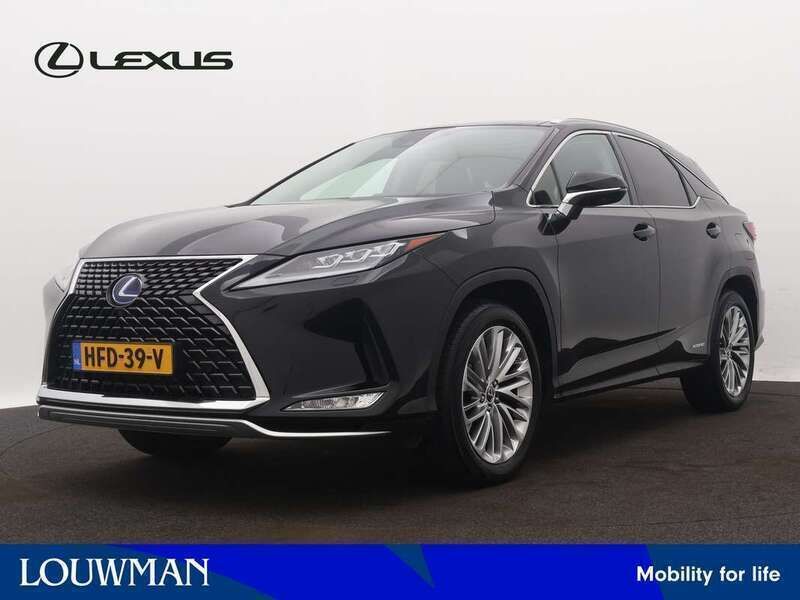 Zwart Gebruikt 2021 Lexus RX450h President Line SUV | € 57.500 (Eerlijke prijs) - Afbeelding 1/3