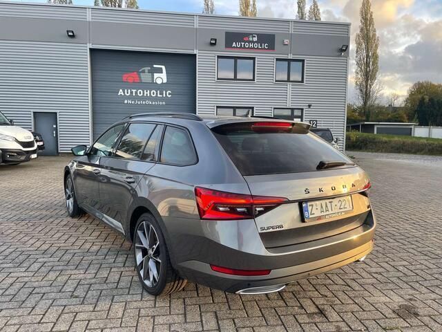 Occasion Skoda Superb SportLine 218 PK (160 kW) 2022 Grijs Stationwagen