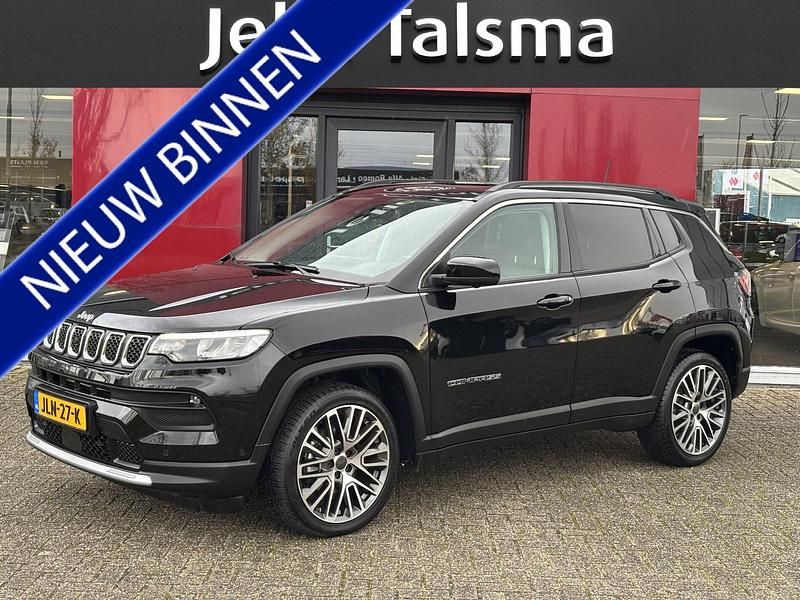 Zwart Gebruikt 2024 Jeep Compass North SUV | € 31.945 (Eerlijke prijs) - Afbeelding 1/4
