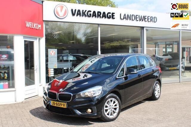 Zwart Gebruikt 2016 BMW 214 Active Tourer MPV | € 7.940 - Afbeelding 1/4