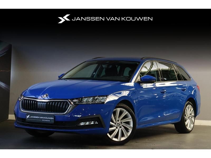 Blauw Gebruikt 2022 Skoda Octavia Business Line Stationwagen | € 22.890 (Goede deal) - Afbeelding 1/4
