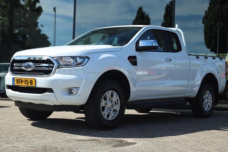 Wit Gebruikt 2020 Ford Ranger XLT Pickup | € 24.950 (Super prijs) - Afbeelding 1/4