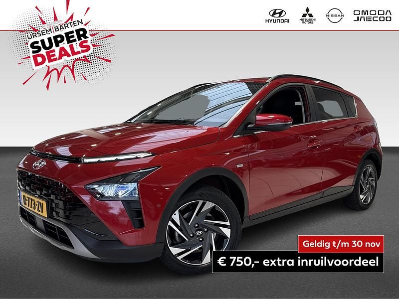 Rood Gebruikt 2023 Hyundai Bayon Premium SUV | € 19.930 (Eerlijke prijs) - Afbeelding 1/4