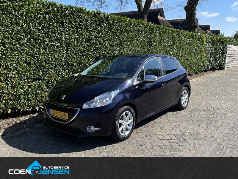 Blauw Gebruikt 2015 Peugeot 208 Style Hatchback | € 6.900 (Eerlijke prijs) - Afbeelding 1/4