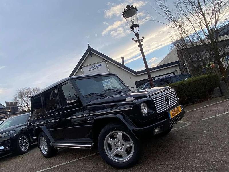 Occasion Mercedes G55 AMG AMG 476 PK (350 kW) 2005 Zwart SUV