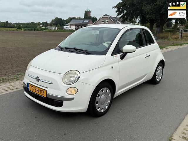 Wit Gebruikt 2008 Fiat 500 Pop Hatchback | € 1.890 (Eerlijke prijs) - Afbeelding 1/4