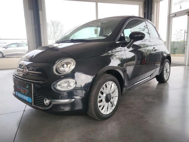 Zwart Gebruikt 2018 Fiat 500 Lounge Sedan | € 9.390 (Eerlijke prijs) - Afbeelding 1/4