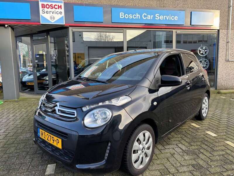 Zwart Gebruikt 2018 Citroën C1 Feel Hatchback | € 8.999 (Eerlijke prijs) - Afbeelding 1/4