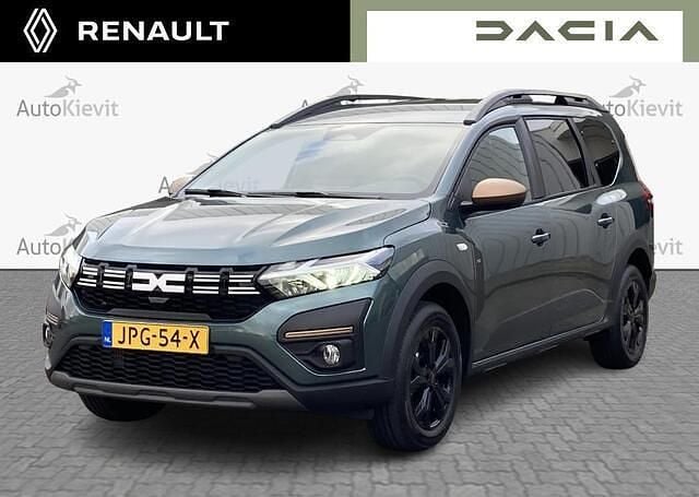 Groen (metallic) Nieuw 2025 Dacia Jogger Extreme MPV | € 28.950 (Eerlijke prijs) - Afbeelding 1/4