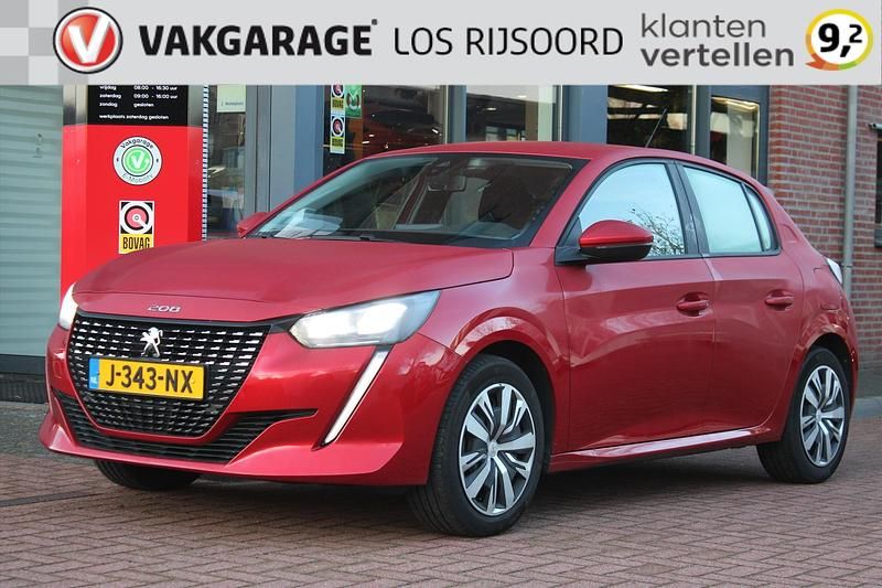 Rood Gebruikt 2020 Peugeot 208 Active Hatchback | € 12.785 (Goede deal) - Afbeelding 1/4