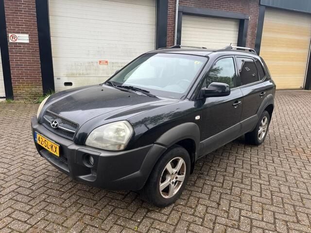 Zwart Gebruikt 2006 Hyundai Tucson Style SUV | € 1.950 (Super prijs) - Afbeelding 1/4