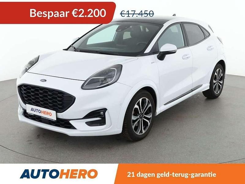 Wit Occasion 2020 Ford Puma ST-Line X SUV | € 15.449 (Eerlijke prijs) - Afbeelding 1/3