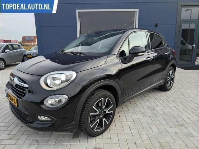Zwart Gebruikt 2016 Fiat 500X Lounge SUV | € 12.950 (Eerlijke prijs) - Afbeelding 1/4