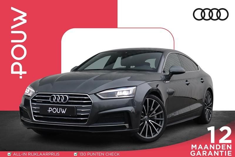 Grijs Occasion 2017 Audi A5 Sportback Sport Hatchback | € 28.900 (Eerlijke prijs) - Afbeelding 1/4