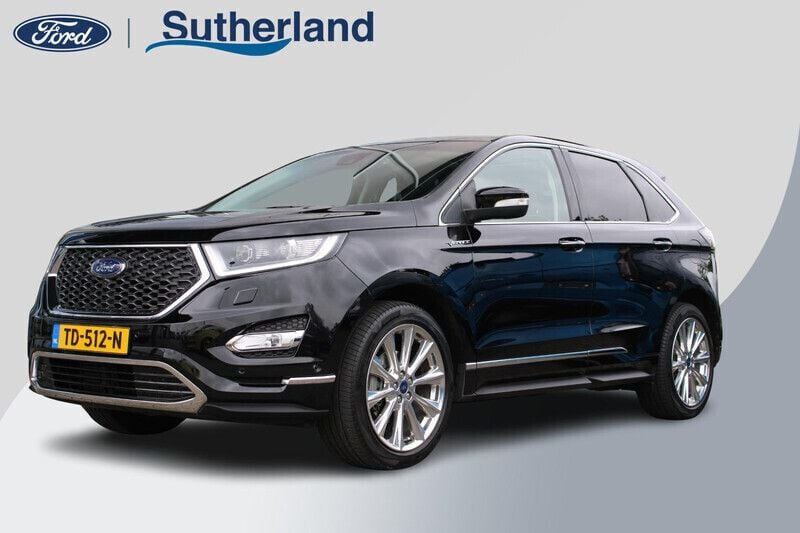 Zwart Gebruikt 2017 Ford Edge Vignale SUV | € 27.400 - Afbeelding 1/4