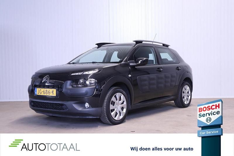 Zwart Gebruikt 2016 Citroën C4 Cactus Feel Hatchback | € 9.400 (Eerlijke prijs) - Afbeelding 1/4
