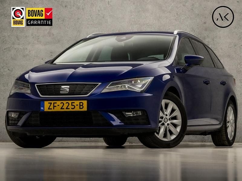 Blauw Occasion 2019 Seat Leon ST Sport Stationwagen | € 15.245 (Eerlijke prijs) - Afbeelding 1/4