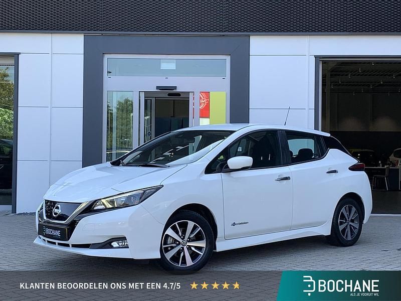Wit Occasion 2020 Nissan Leaf Acenta Hatchback | € 12.695 (Eerlijke prijs) - Afbeelding 1/4