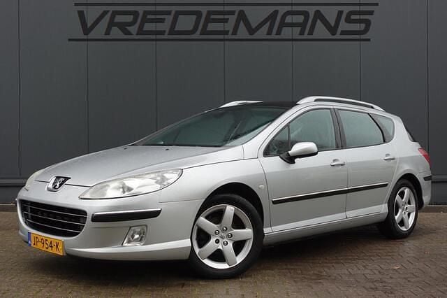 Grijs Gebruikt 2006 Peugeot 407 Stationwagen | € 1.750 (Eerlijke prijs) - Afbeelding 1/4