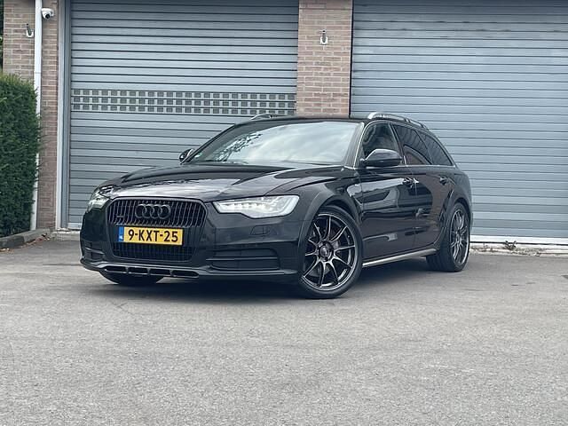 Zwart Gebruikt 2013 Audi A6 Allroad Proline Stationwagen | € 19.950 - Afbeelding 1/4
