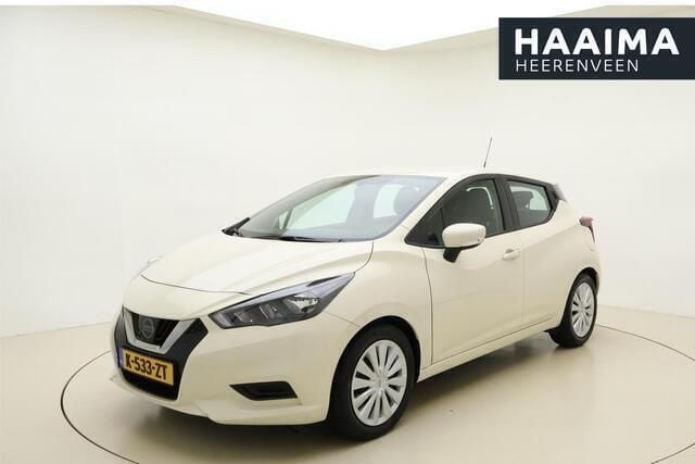 Wit Gebruikt 2021 Nissan Micra Acenta Hatchback | € 12.750 (Goede deal) - Afbeelding 1/4