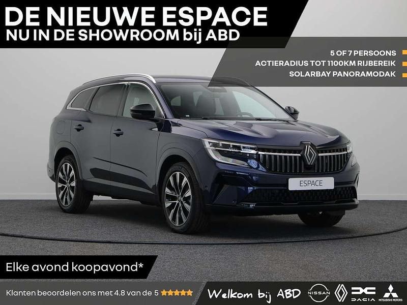Bleu nocturne (blauw mica) Nieuw 2025 Renault Espace Techno MPV | € 47.365 (Super prijs) - Afbeelding 1/3