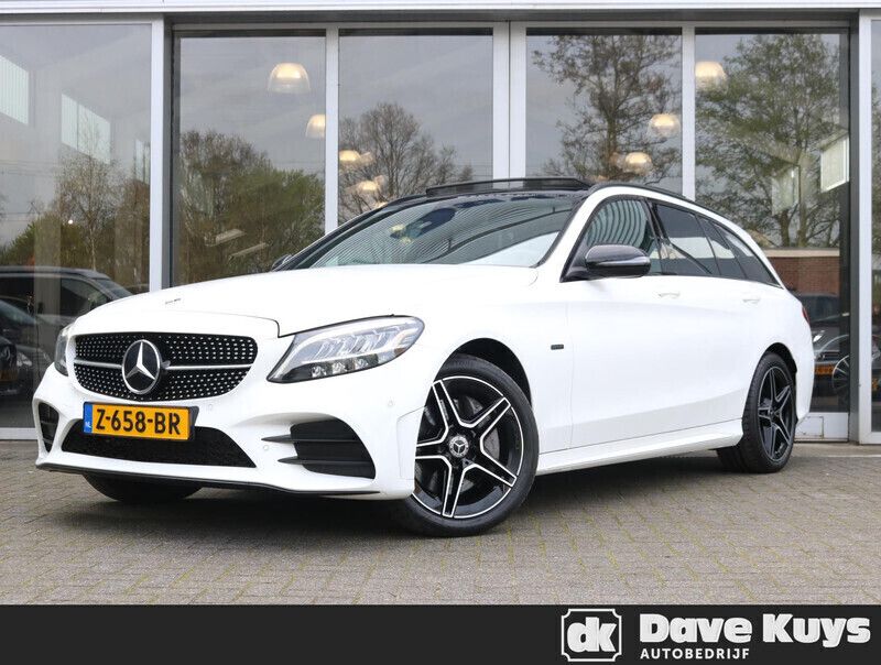 Wit Gebruikt 2020 Mercedes E300 Business Stationwagen | € 33.950 (Eerlijke prijs) - Afbeelding 1/4