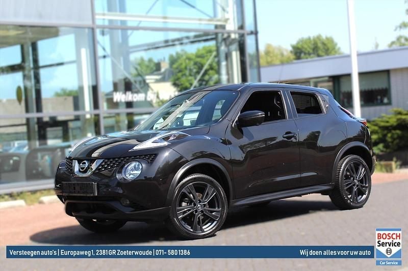 Zwart Gebruikt 2019 Nissan Juke Tekna SUV | € 19.950 (Duur) - Afbeelding 1/4