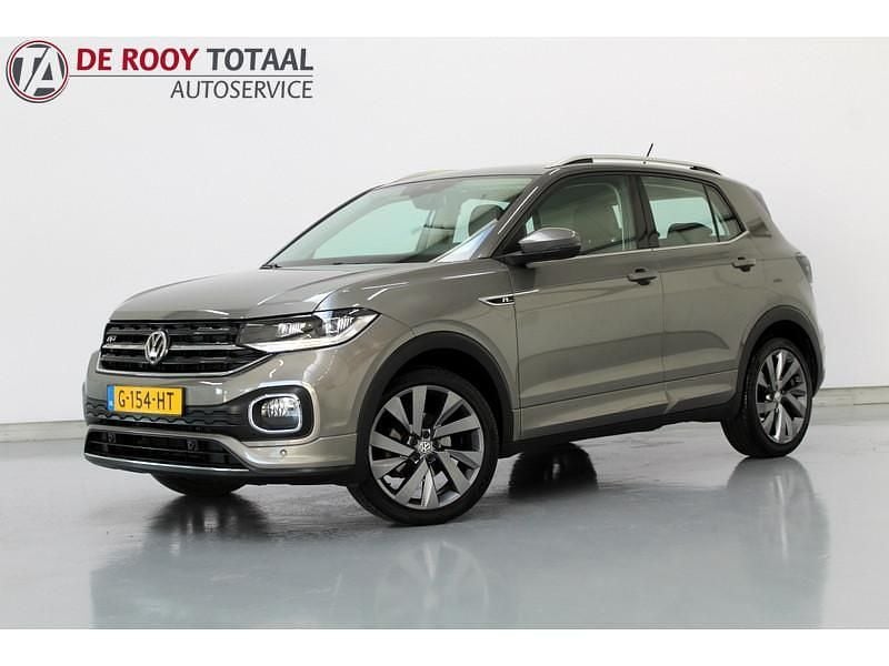 Grijs Occasion 2019 VW T-Cross R-line SUV | € 18.900 (Duur) - Afbeelding 1/4