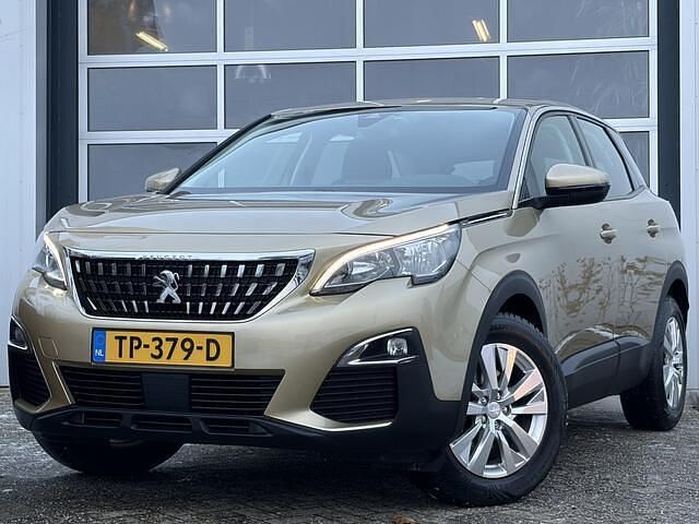 Goud Occasion 2017 Peugeot 3008 Allure SUV | € 8.950 (Eerlijke prijs) - Afbeelding 1/4