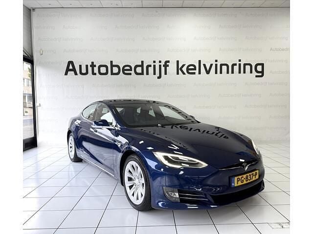 Occasion Tesla Model S 285 kW (388 PK) 2017 Blauw Hatchback