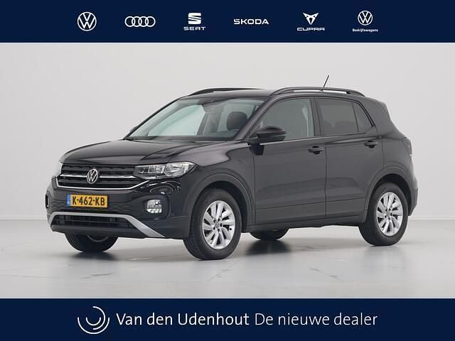 Zwart, metallic lak Gebruikt 2021 VW T-Cross Life SUV | € 18.940 (Goede deal) - Afbeelding 1/4