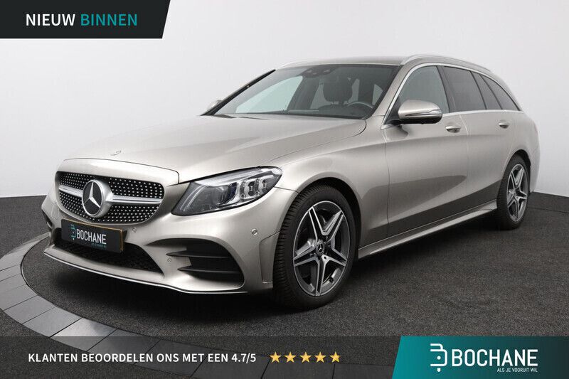 Grijs Gebruikt 2021 Mercedes C180 Business Stationwagen | € 27.700 (Goede deal) - Afbeelding 1/4