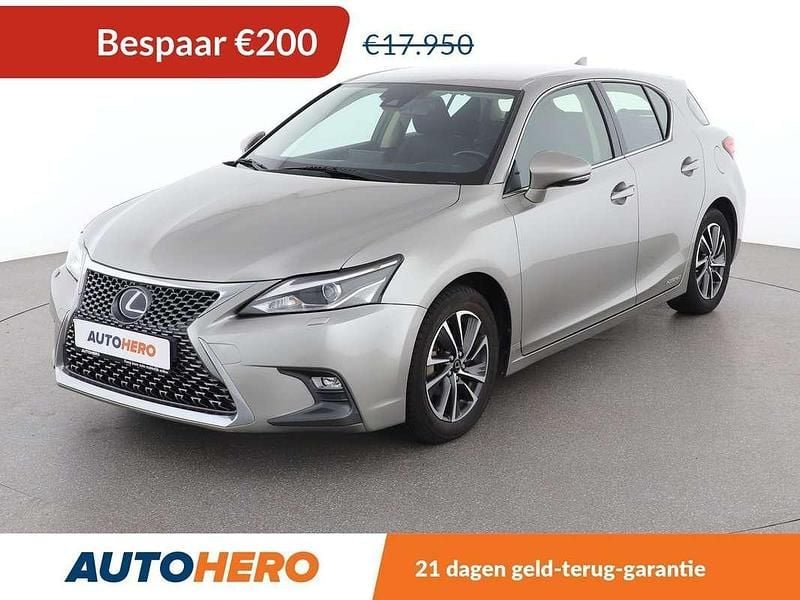 Grijs Gebruikt 2018 Lexus CT200h Hatchback | € 17.949 (Eerlijke prijs) - Afbeelding 1/3