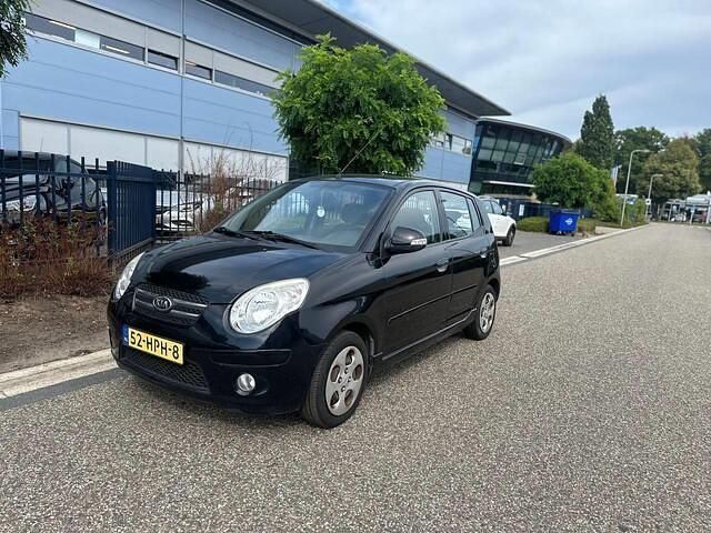 Zwart Gebruikt 2009 Kia Picanto Hatchback | € 2.450 (Eerlijke prijs) - Afbeelding 1/4