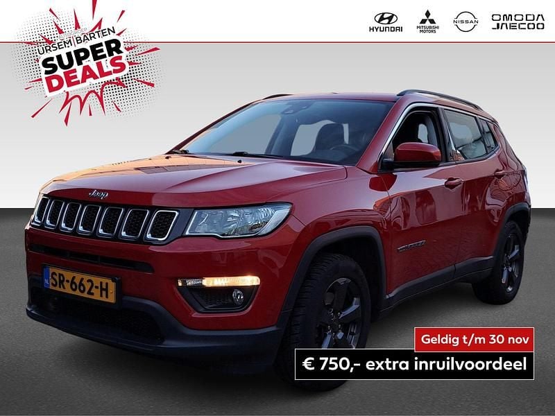 Rood Gebruikt 2018 Jeep Compass Longitude SUV | € 15.400 (Eerlijke prijs) - Afbeelding 1/4