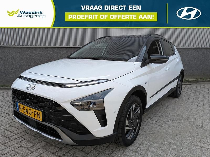 Wit Gebruikt 2021 Hyundai Bayon Premium SUV | € 18.940 (Goede deal) - Afbeelding 1/4