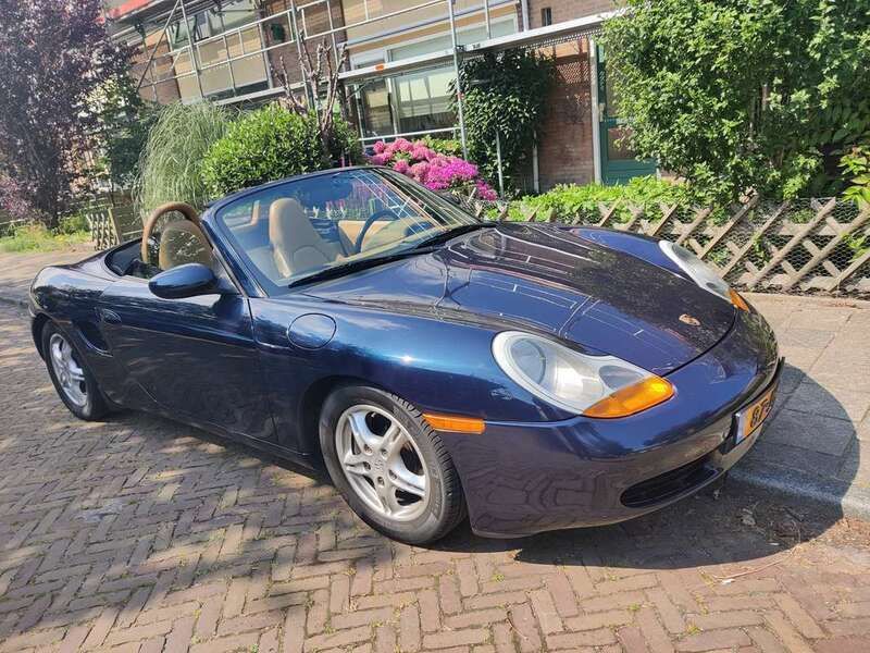 Blauw Gebruikt 1997 Porsche Boxster Cabriolet | € 13.500 (Eerlijke prijs) - Afbeelding 1/4