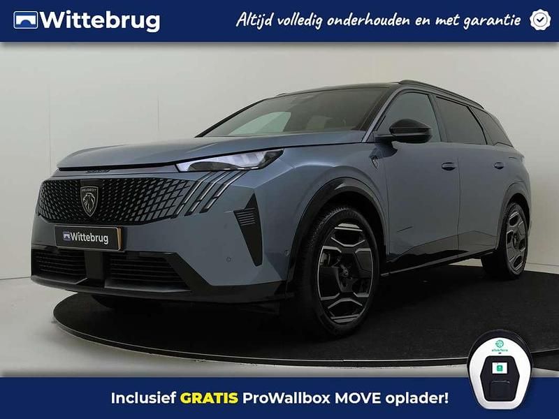 Blauw Gebruikt 2024 Peugeot e-5008 Avantage SUV | € 45.925 (Eerlijke prijs) - Afbeelding 1/3