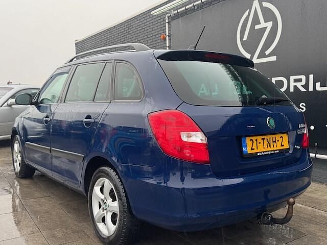 Occasion Skoda Fabia GreenLine 75 PK (55 kW) 2012 Blauw Stationwagen