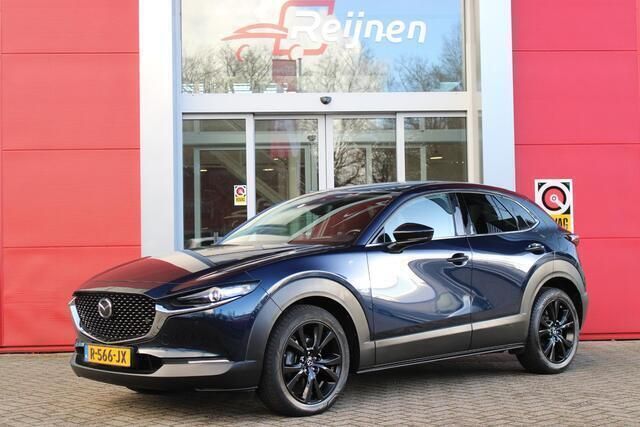 Blauw Gebruikt 2022 Mazda CX-30 Homura-Line SUV | € 24.495 (Eerlijke prijs) - Afbeelding 1/4