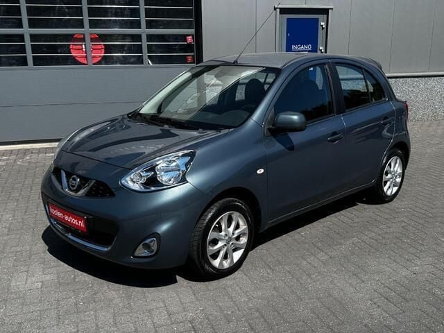 Grijs Gebruikt 2015 Nissan Micra Hatchback | € 6.250 (Eerlijke prijs) - Afbeelding 1/4