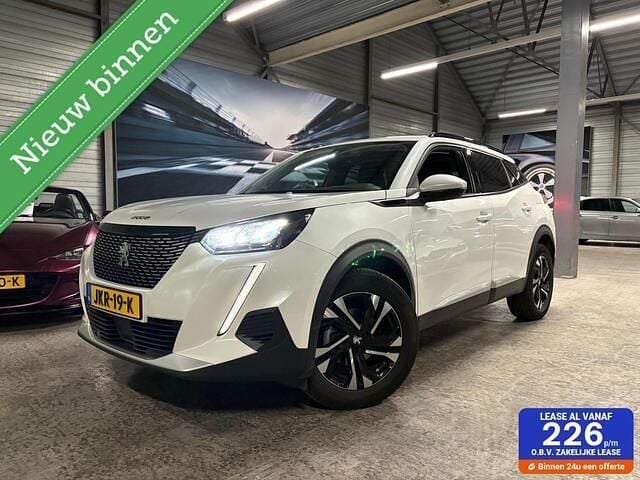 Wit Gebruikt 2021 Peugeot 2008 Allure SUV | € 13.950 (Super prijs) - Afbeelding 1/4