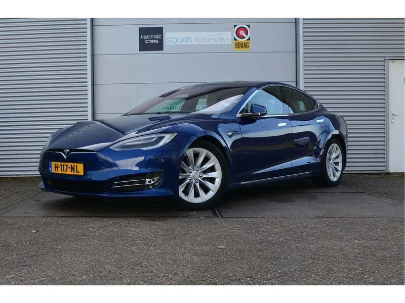 Blauw Gebruikt 2020 Tesla Model S Long Range RWD Hatchback | € 34.999 (Eerlijke prijs) - Afbeelding 1/4