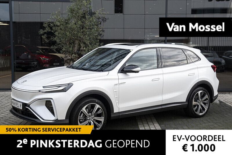 Wit Gebruikt 2022 MG Marvel R Luxury SUV | € 26.999 (Eerlijke prijs) - Afbeelding 1/4