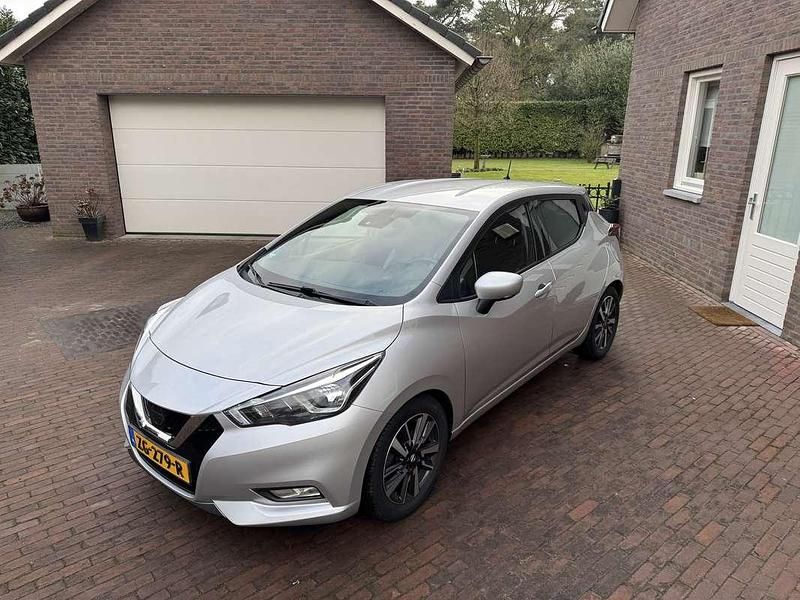 Grijs Occasion 2019 Nissan Micra N-Connecta Hatchback | € 11.500 (Eerlijke prijs) - Afbeelding 1/4