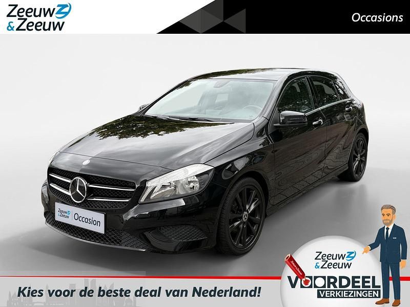 Zwart Gebruikt 2012 Mercedes A180 Ambition Hatchback | € 13.440 (Eerlijke prijs) - Afbeelding 1/4