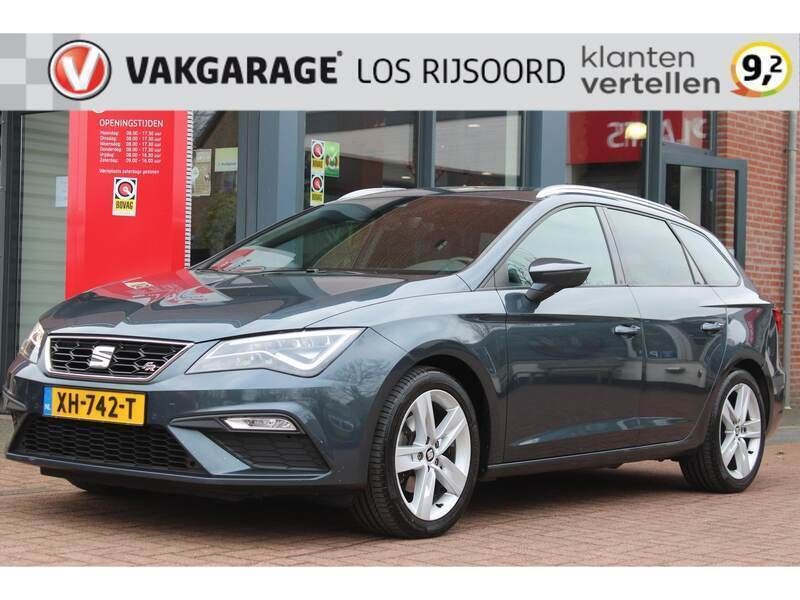 Grijs, metallic lak Gebruikt 2019 Seat Leon Business Stationwagen | € 12.900 (Super prijs) - Afbeelding 1/4