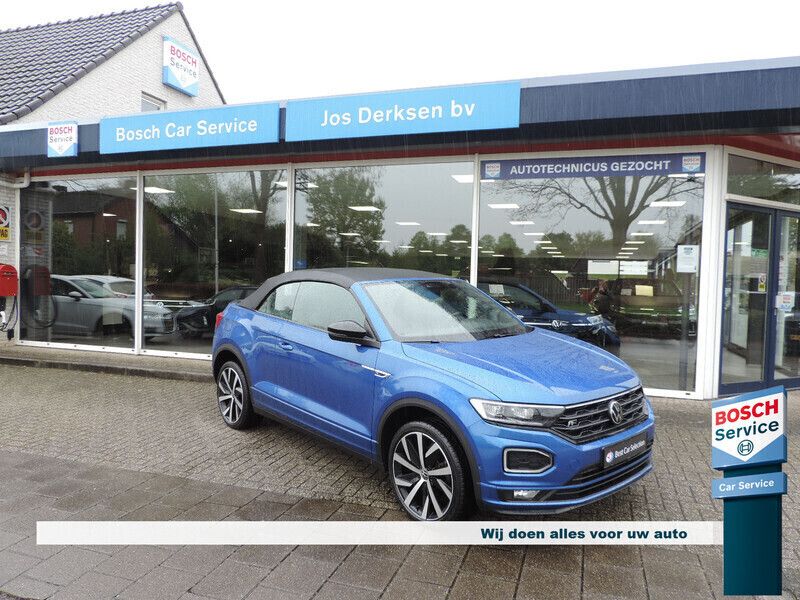 Blauw Gebruikt 2021 VW T-Roc Cabriolet Style Cabriolet | € 33.980 (Eerlijke prijs) - Afbeelding 1/4