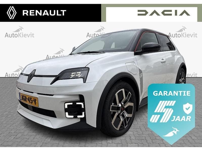 Wit Nieuw 2025 Renault R5 Komfort Hatchback | € 32.950 (Eerlijke prijs) - Afbeelding 1/4